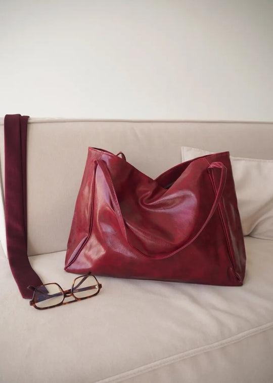 Dina - Skinn Tote Bag