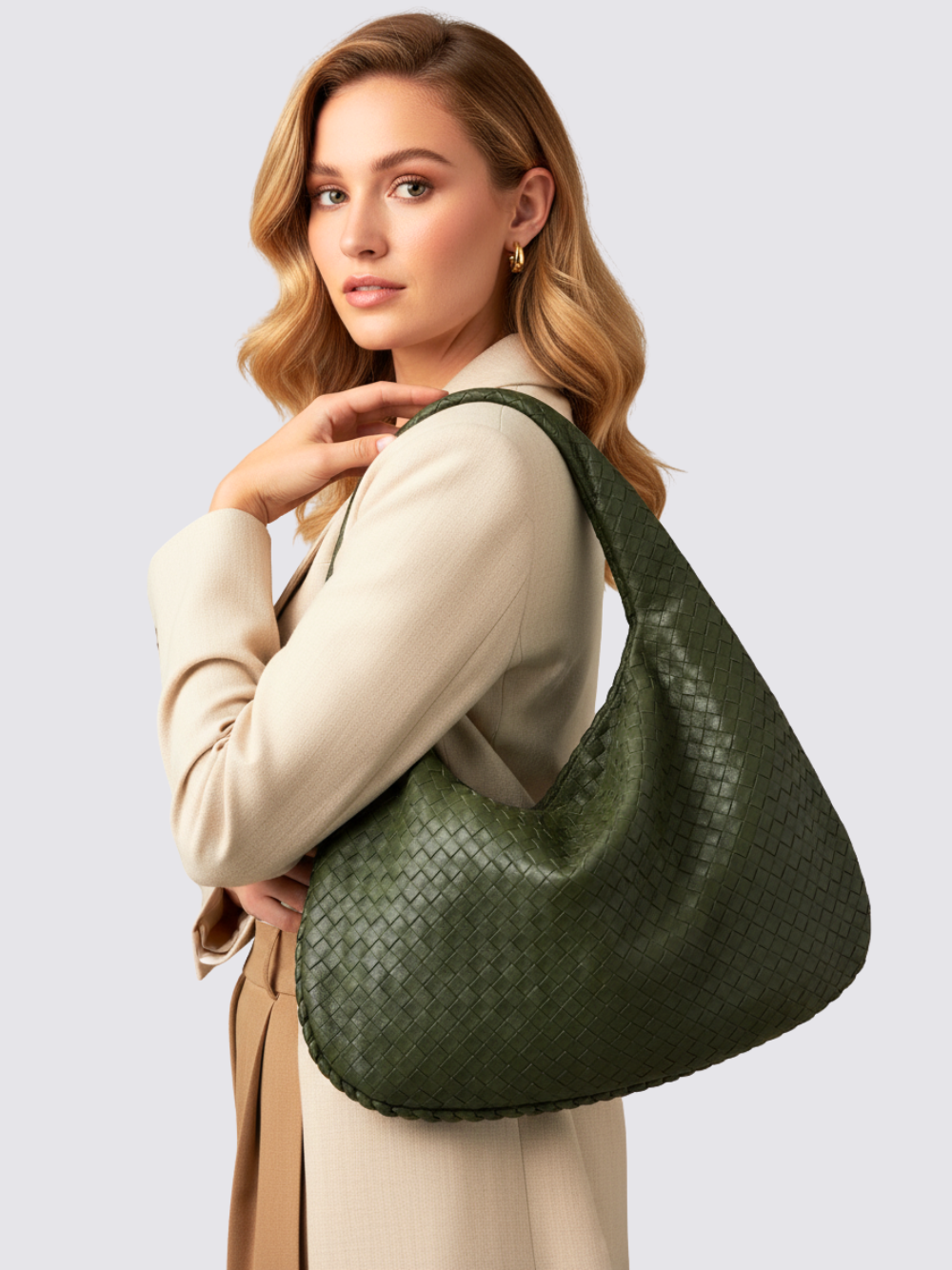 Medium Bogota-veske - Khaki