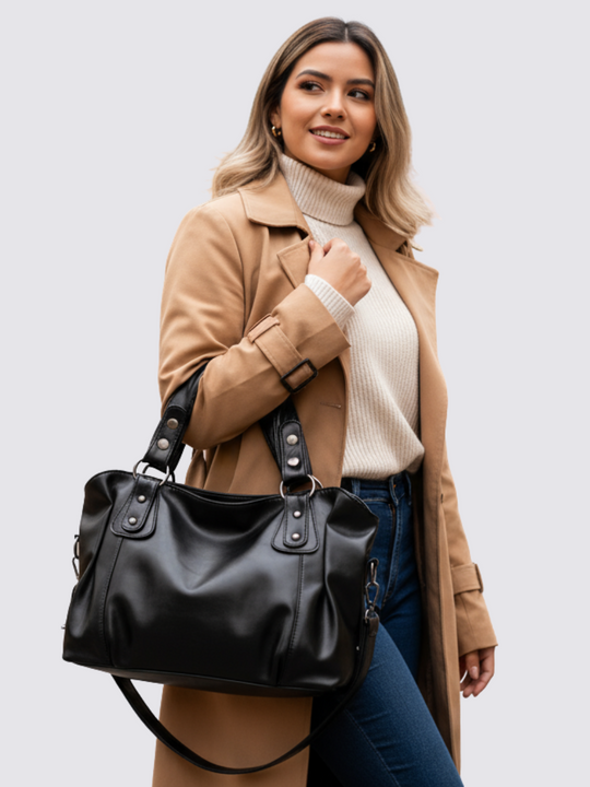 Angelina skinnveske - svart