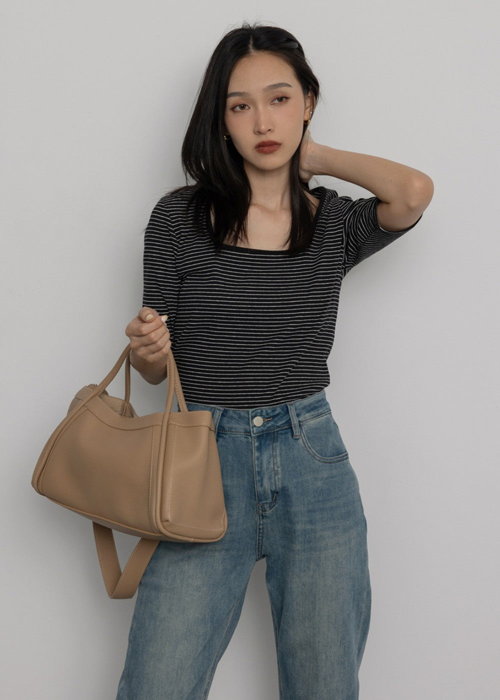 Kelly-veske + 1 gratis clutch