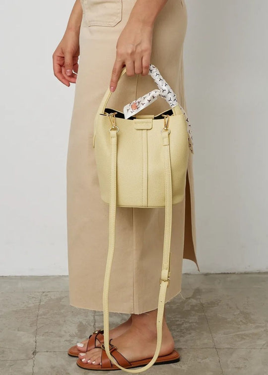 Trendy bøtteveske