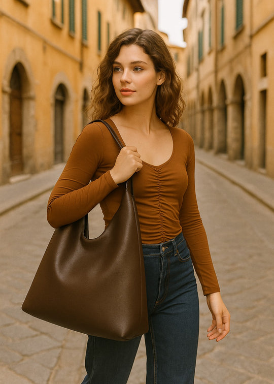 Felicia skinnveske