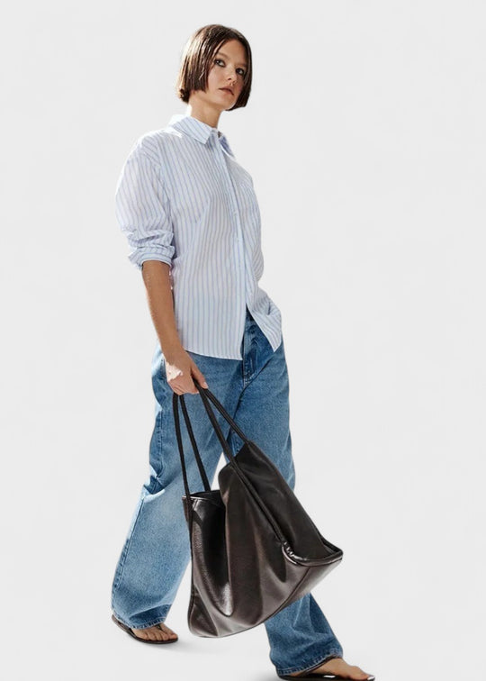 Dina - Skinn totebag