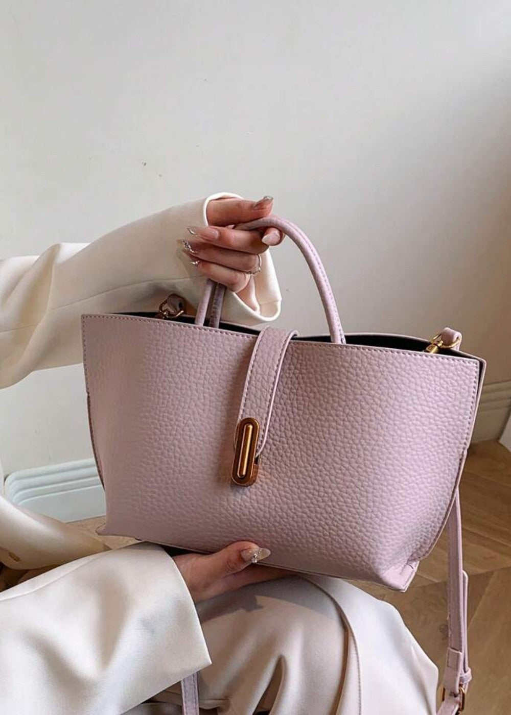 Skinnveske Mila